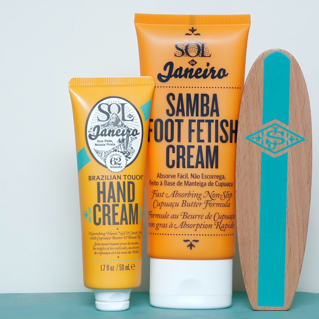 Sol de Janeiro samba foot fetish cream brazilian touch hand cream
